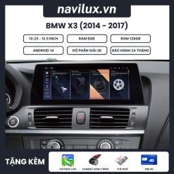 Màn Hình Navilux BMW X3 (2014 – 2017)