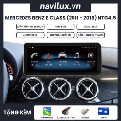 Màn Hình NaviLux Mercedes Benz B Class (2011-2018) NTG4.5