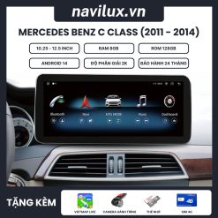 Màn Hình NaviLux Mercedes Benz C Class (2011-2014)