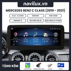 Màn Hình NaviLux Mercedes Benz C Class (2019-2021)