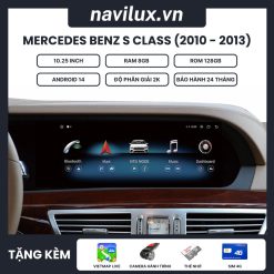 Màn Hình NaviLux Mercedes Benz S Class (2010-2013)